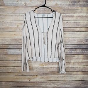 Tobi Open Tie Front Cardigan